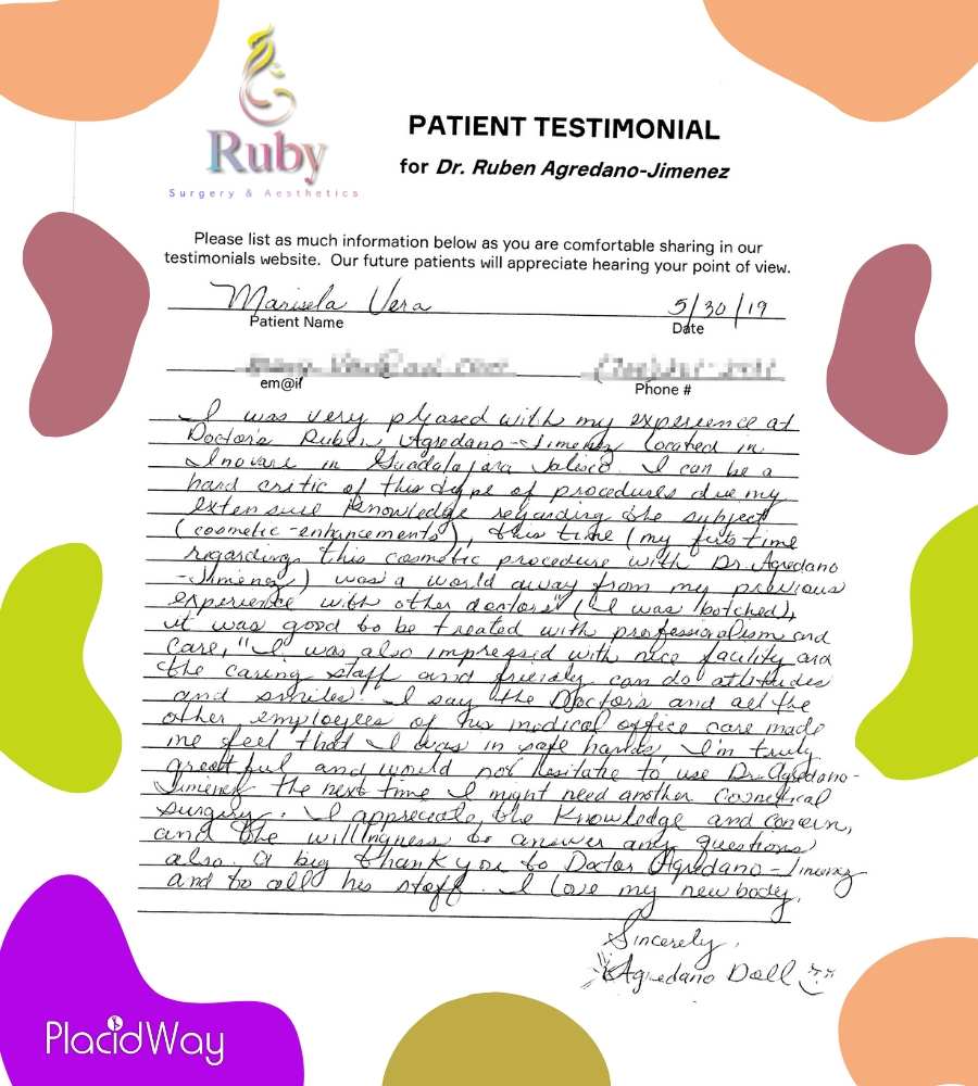 Body Enhancement at Ruby® Surgery & Aesthetics, Guadalajara, Mexico